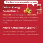 買三送一 美國原裝 蘋果醋軟糖 蘋果醋活力輕盈軟糖 順暢 低熱量 美力再加倍 維持體態 健康 男女通用：圖片 2